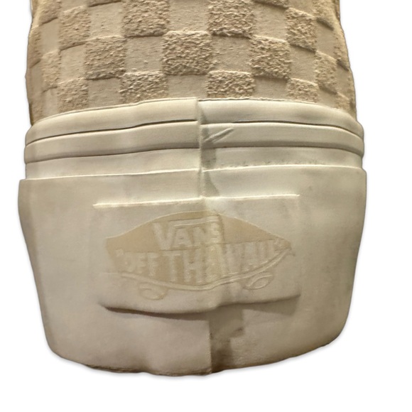 Vans Old Skool Platform (Wowen Leather) White/ Cream - US 6.5, Colour : Beige - Picture 8 of 9